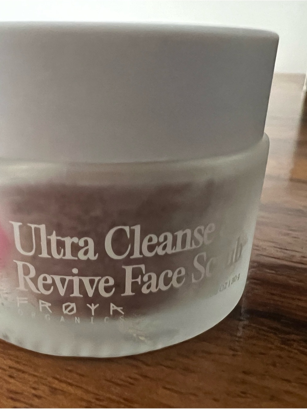 Froya Organics Ultra Cleanse Revive Face Scrub — Brand Nee!